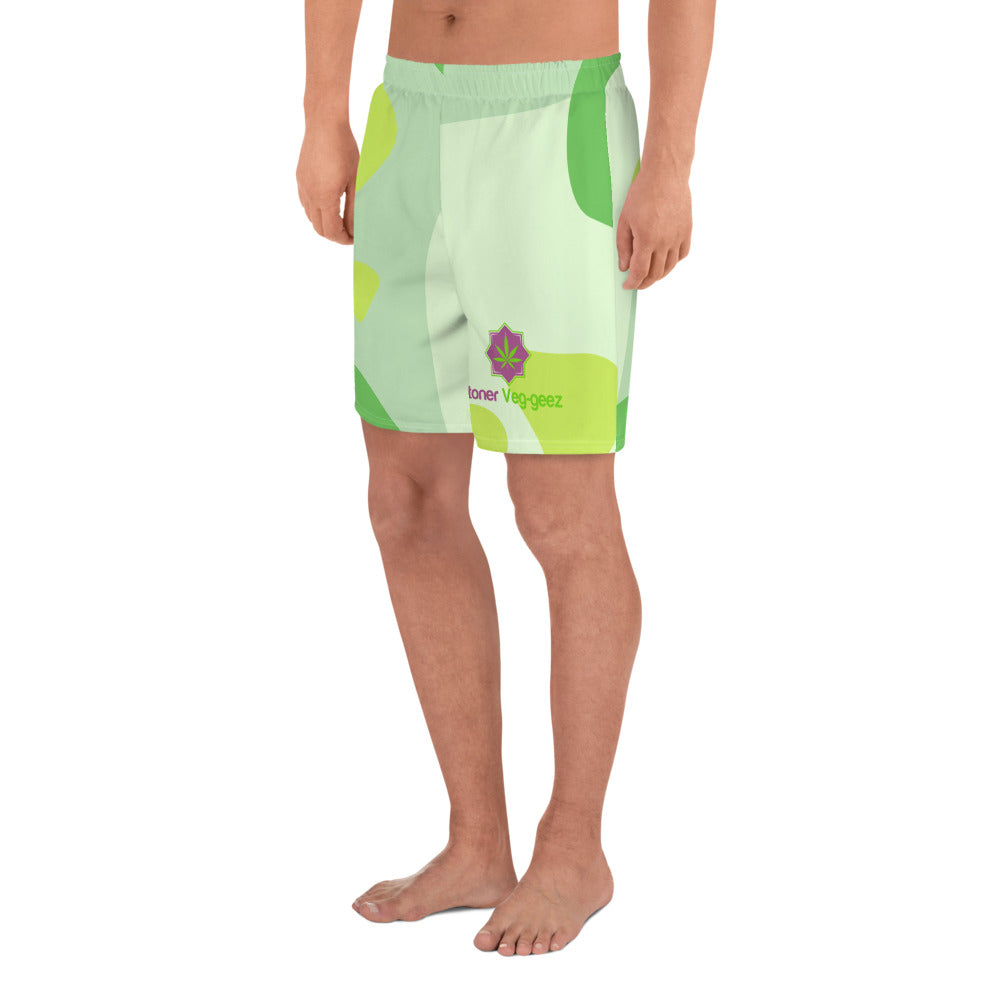Stoner Veg-geez Men's Recycled Athletic Shorts