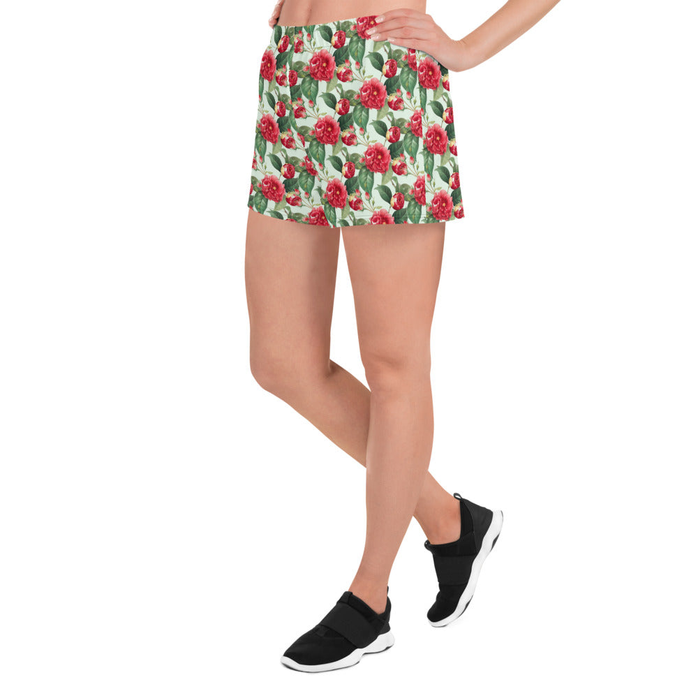 Blooming Flower Recycled Athletic Shorts