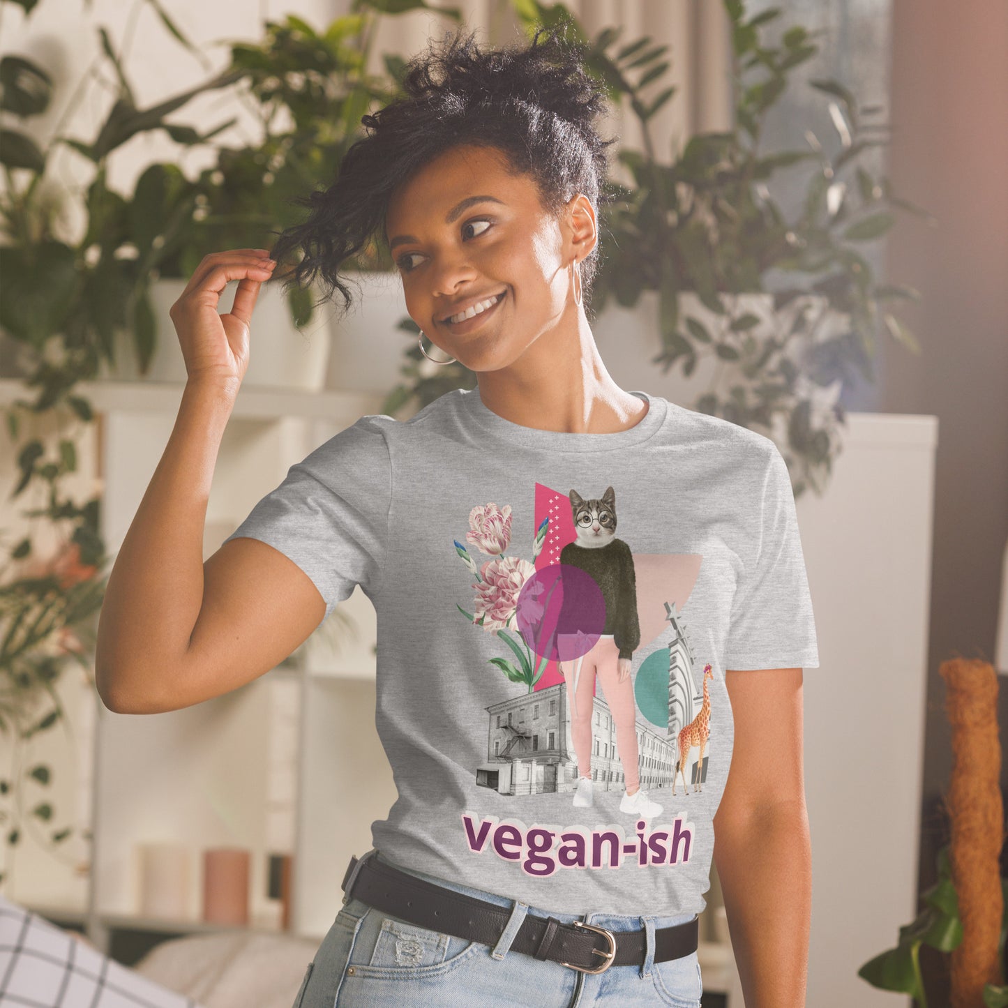 Vegan-ish Short-Sleeve Unisex T-Shirt