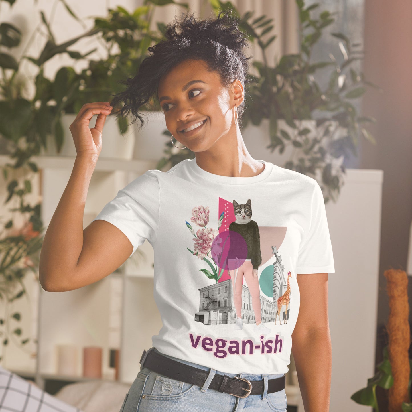 Vegan-ish Short-Sleeve Unisex T-Shirt