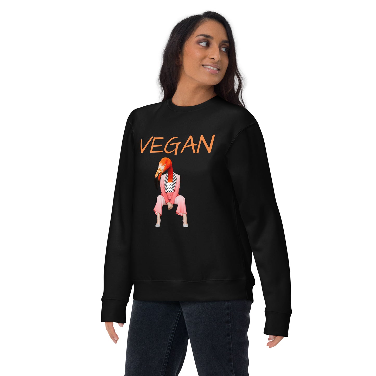 Vegan Bird Unisex Premium Sweatshirt