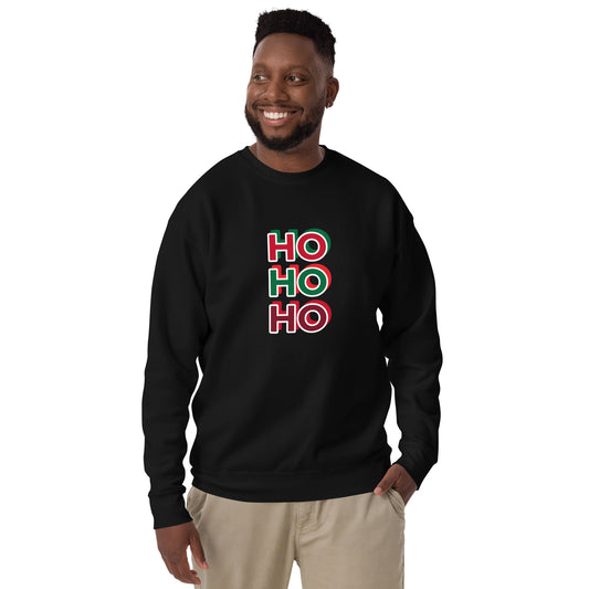 Ho Ho Ho Unisex Premium Sweatshirt