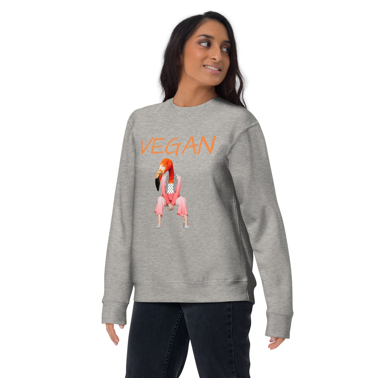 Vegan Bird Unisex Premium Sweatshirt
