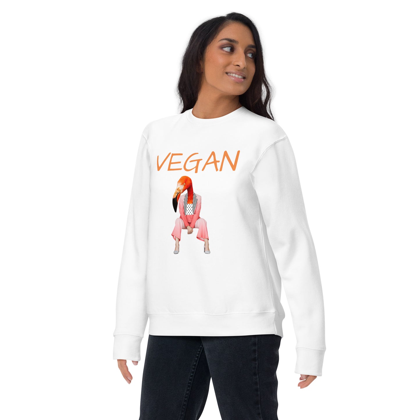 Vegan Bird Unisex Premium Sweatshirt