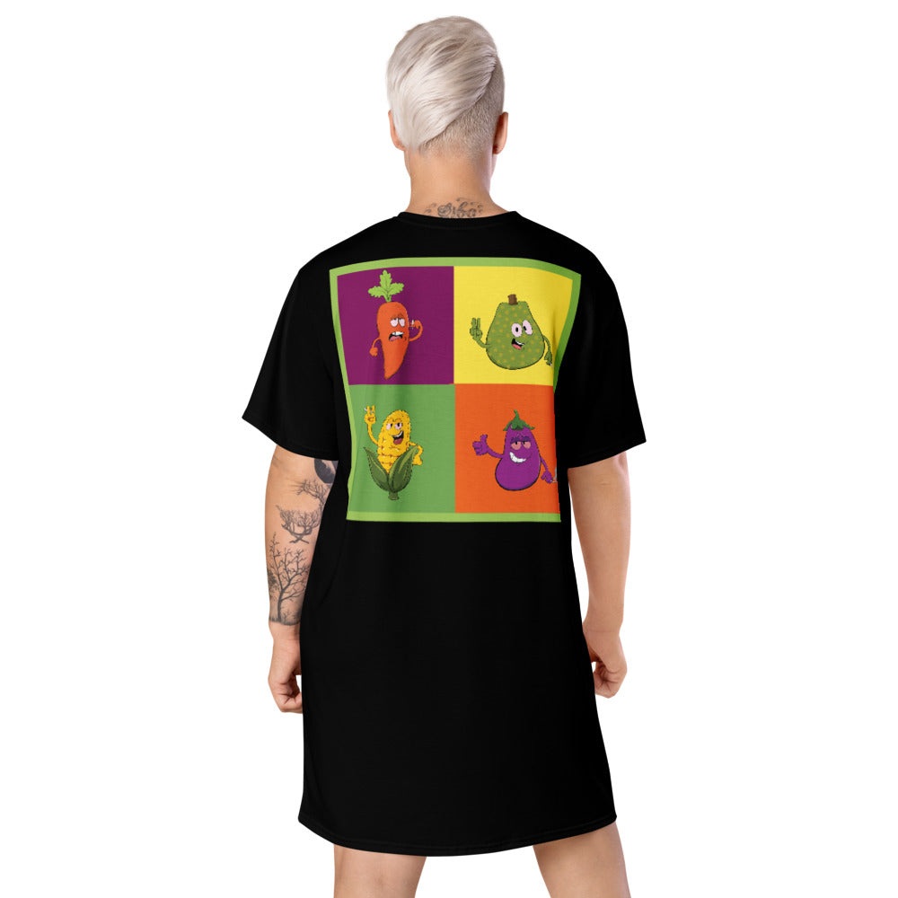 Stoner Veg-geez T-Shirt Dress