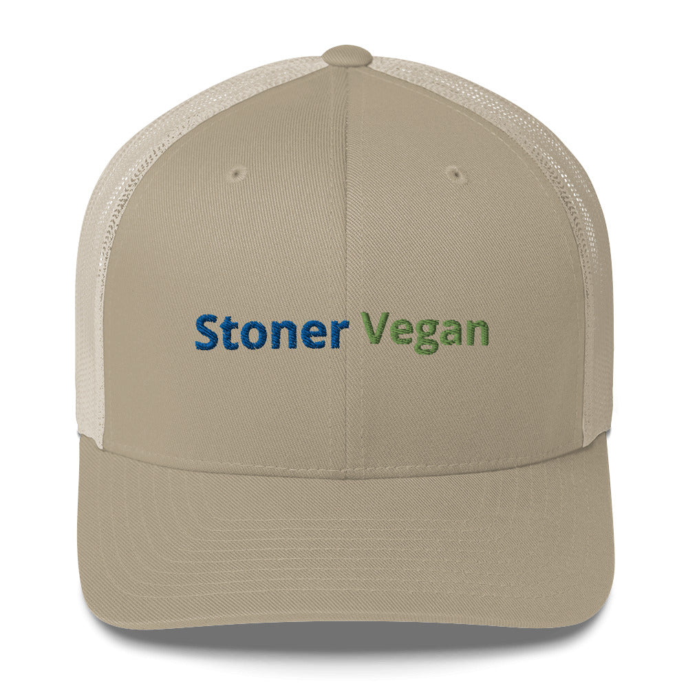 Stoner Vegan Trucker Cap