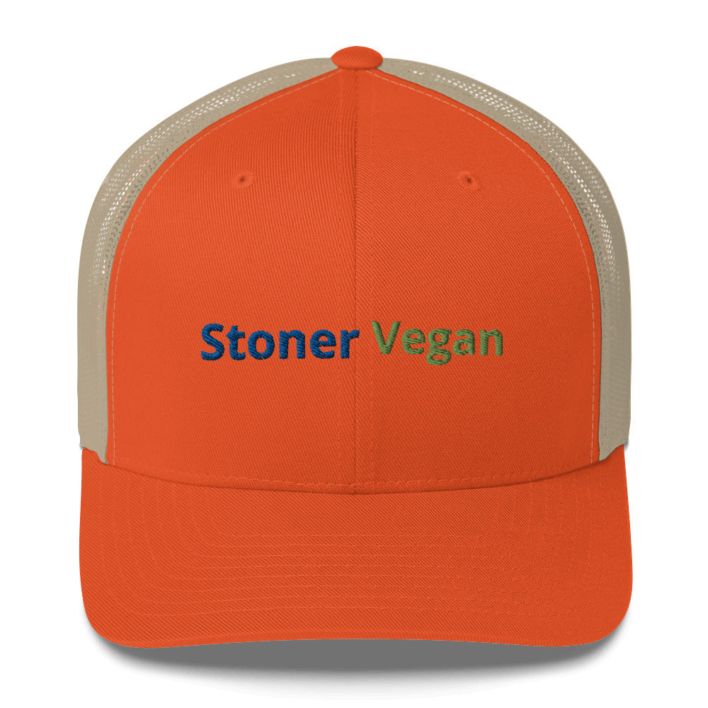 Stoner Vegan Trucker Cap