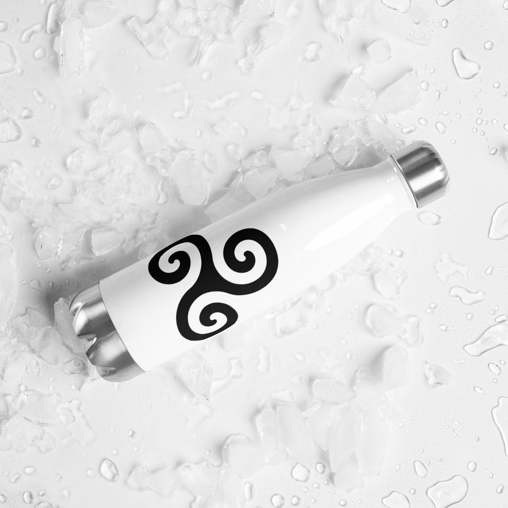 Spiral Knot Stainless Steel Water Bottle