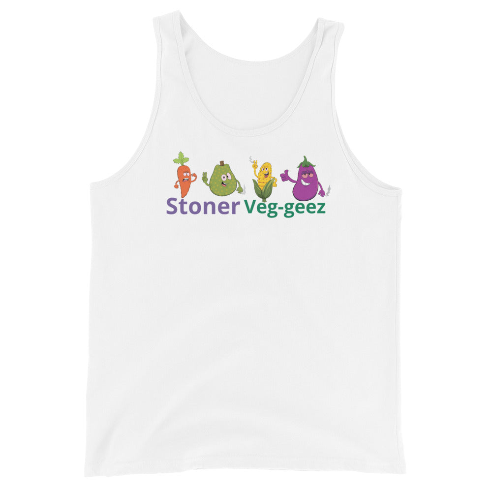 Stoner Veg-geez Unisex Tank Top